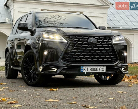 Черный Лексус ЛХ, объемом двигателя 4.46 л и пробегом 112 тыс. км за 82600 $, фото 1 на Automoto.ua