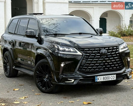 Черный Лексус ЛХ, объемом двигателя 4.46 л и пробегом 112 тыс. км за 82600 $, фото 2 на Automoto.ua