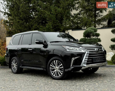 Черный Лексус ЛХ, объемом двигателя 4.46 л и пробегом 208 тыс. км за 70000 $, фото 1 на Automoto.ua