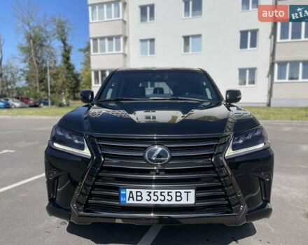 Черный Лексус ЛХ, объемом двигателя 4.46 л и пробегом 122 тыс. км за 89900 $, фото 2 на Automoto.ua