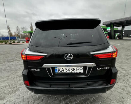 Черный Лексус ЛХ, объемом двигателя 4.46 л и пробегом 160 тыс. км за 71000 $, фото 13 на Automoto.ua