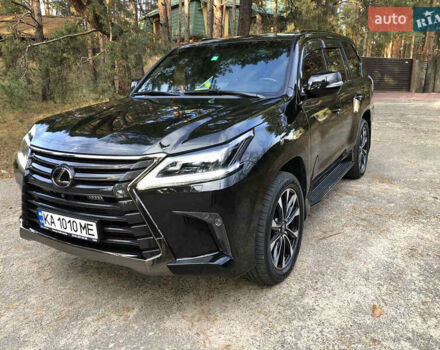 Черный Лексус ЛХ, объемом двигателя 4.5 л и пробегом 137 тыс. км за 85999 $, фото 1 на Automoto.ua