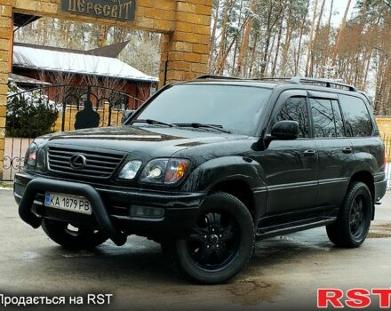 Черный Лексус ЛХ, объемом двигателя 4.7 л и пробегом 319 тыс. км за 11500 $, фото 1 на Automoto.ua