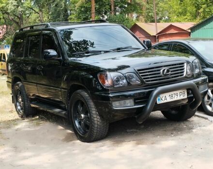 Черный Лексус ЛХ, объемом двигателя 4.7 л и пробегом 330 тыс. км за 11999 $, фото 1 на Automoto.ua