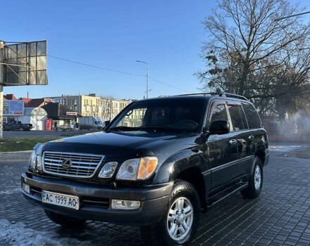 Чорний Лексус ЛХ, об'ємом двигуна 4.7 л та пробігом 277 тис. км за 10500 $, фото 1 на Automoto.ua