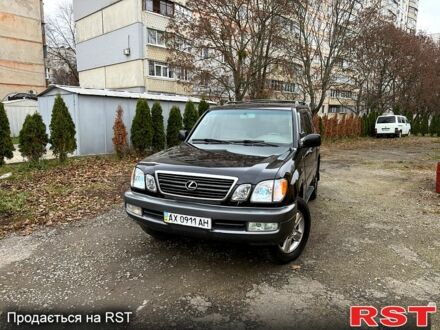 Чорний Лексус ЛХ, об'ємом двигуна 4.7 л та пробігом 237 тис. км за 8200 $, фото 1 на Automoto.ua