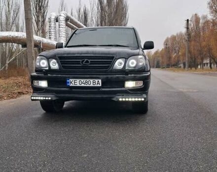 Черный Лексус ЛХ, объемом двигателя 4.67 л и пробегом 435 тыс. км за 10000 $, фото 1 на Automoto.ua