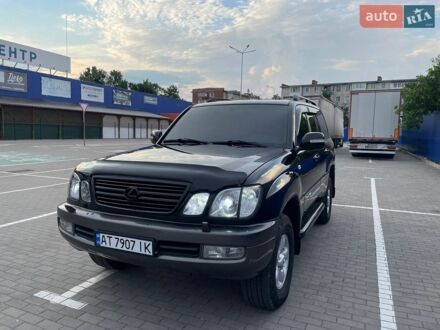Черный Лексус ЛХ, объемом двигателя 4.7 л и пробегом 315 тыс. км за 11500 $, фото 1 на Automoto.ua