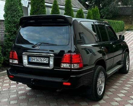 Черный Лексус ЛХ, объемом двигателя 4.66 л и пробегом 367 тыс. км за 17500 $, фото 1 на Automoto.ua