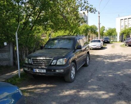 Чорний Лексус ЛХ, об'ємом двигуна 4.66 л та пробігом 370 тис. км за 13000 $, фото 1 на Automoto.ua