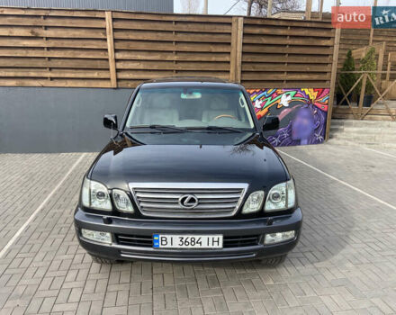 Черный Лексус ЛХ, объемом двигателя 4.7 л и пробегом 187 тыс. км за 13300 $, фото 1 на Automoto.ua