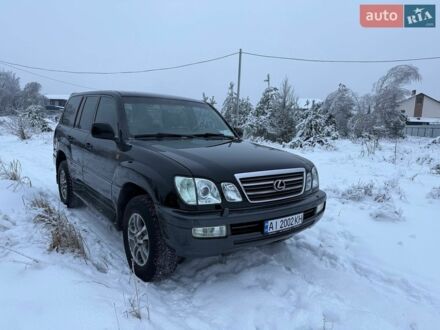 Черный Лексус ЛХ, объемом двигателя 4.66 л и пробегом 383 тыс. км за 12999 $, фото 1 на Automoto.ua