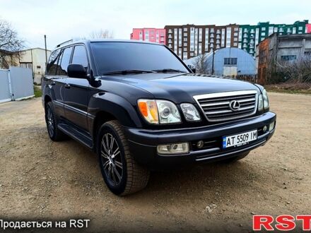 Черный Лексус ЛХ, объемом двигателя 4.7 л и пробегом 156 тыс. км за 14500 $, фото 1 на Automoto.ua