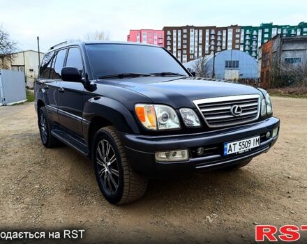 Черный Лексус ЛХ, объемом двигателя 4.7 л и пробегом 156 тыс. км за 14500 $, фото 1 на Automoto.ua