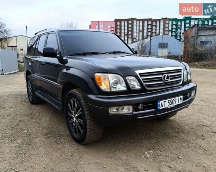 Черный Лексус ЛХ, объемом двигателя 4.66 л и пробегом 156 тыс. км за 14500 $, фото 1 на Automoto.ua