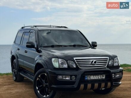 Черный Лексус ЛХ, объемом двигателя 4.67 л и пробегом 330 тыс. км за 18500 $, фото 1 на Automoto.ua