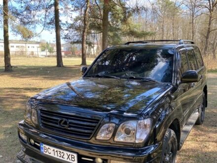 Чорний Лексус ЛХ, об'ємом двигуна 4.7 л та пробігом 360 тис. км за 14999 $, фото 1 на Automoto.ua