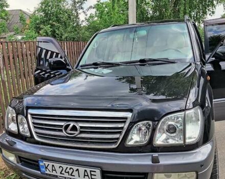 Черный Лексус ЛХ, объемом двигателя 4.7 л и пробегом 312 тыс. км за 15000 $, фото 1 на Automoto.ua