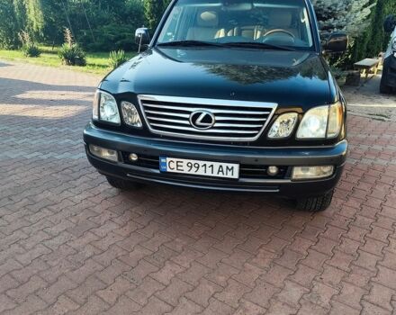 Черный Лексус ЛХ, объемом двигателя 4.7 л и пробегом 332 тыс. км за 13200 $, фото 1 на Automoto.ua