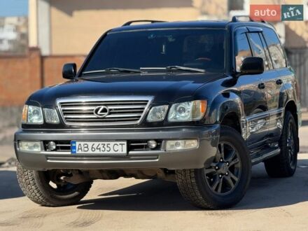 Черный Лексус ЛХ, объемом двигателя 4.7 л и пробегом 270 тыс. км за 13550 $, фото 1 на Automoto.ua