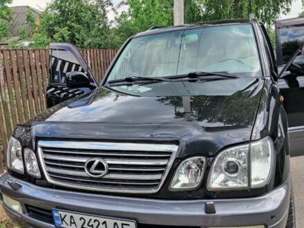 Черный Лексус ЛХ, объемом двигателя 4.7 л и пробегом 312 тыс. км за 15000 $, фото 1 на Automoto.ua