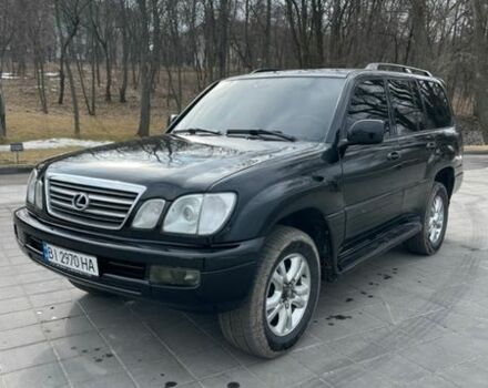 Черный Лексус ЛХ, объемом двигателя 4.66 л и пробегом 300 тыс. км за 12700 $, фото 1 на Automoto.ua