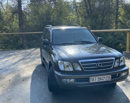 Чорний Лексус ЛХ, об'ємом двигуна 4.7 л та пробігом 220 тис. км за 7500 $, фото 1 на Automoto.ua