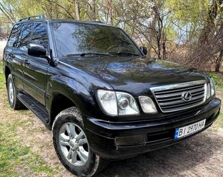 Черный Лексус ЛХ, объемом двигателя 4.7 л и пробегом 240 тыс. км за 13300 $, фото 1 на Automoto.ua