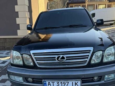 Черный Лексус ЛХ, объемом двигателя 4.66 л и пробегом 289 тыс. км за 12800 $, фото 1 на Automoto.ua