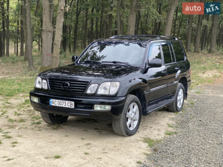 Чорний Лексус ЛХ, об'ємом двигуна 4.67 л та пробігом 268 тис. км за 15650 $, фото 1 на Automoto.ua