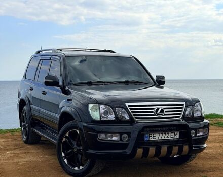Черный Лексус ЛХ, объемом двигателя 4.7 л и пробегом 330 тыс. км за 18500 $, фото 1 на Automoto.ua