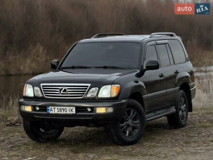 Черный Лексус ЛХ, объемом двигателя 4.7 л и пробегом 286 тыс. км за 13750 $, фото 1 на Automoto.ua