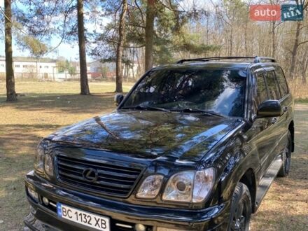 Чорний Лексус ЛХ, об'ємом двигуна 4.7 л та пробігом 218 тис. км за 16500 $, фото 1 на Automoto.ua