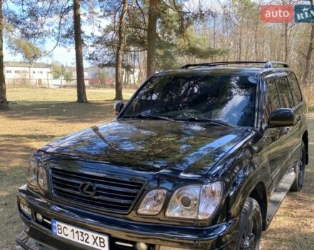 Чорний Лексус ЛХ, об'ємом двигуна 4.7 л та пробігом 218 тис. км за 16500 $, фото 1 на Automoto.ua