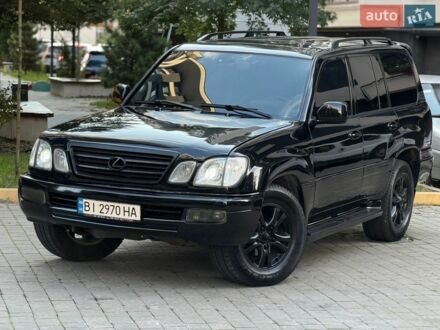 Черный Лексус ЛХ, объемом двигателя 4.7 л и пробегом 260 тыс. км за 12700 $, фото 1 на Automoto.ua