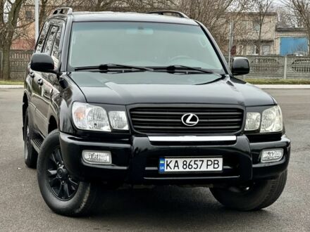 Черный Лексус ЛХ, объемом двигателя 4.7 л и пробегом 290 тыс. км за 11999 $, фото 1 на Automoto.ua