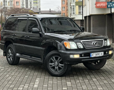 Черный Лексус ЛХ, объемом двигателя 4.66 л и пробегом 286 тыс. км за 13799 $, фото 1 на Automoto.ua