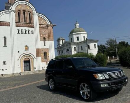 Черный Лексус ЛХ, объемом двигателя 4.7 л и пробегом 370 тыс. км за 14800 $, фото 1 на Automoto.ua