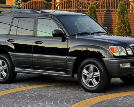 Черный Лексус ЛХ, объемом двигателя 4.7 л и пробегом 93 тыс. км за 21500 $, фото 1 на Automoto.ua