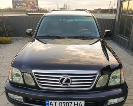 Черный Лексус ЛХ, объемом двигателя 4.7 л и пробегом 350 тыс. км за 477 $, фото 1 на Automoto.ua
