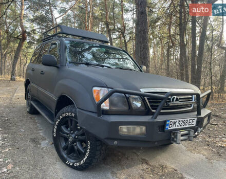 Черный Лексус ЛХ, объемом двигателя 4.7 л и пробегом 270 тыс. км за 14500 $, фото 1 на Automoto.ua