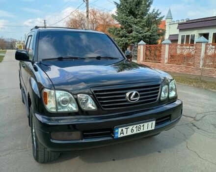 Чорний Лексус ЛХ, об'ємом двигуна 4.7 л та пробігом 270 тис. км за 13000 $, фото 1 на Automoto.ua