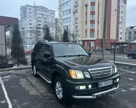 Черный Лексус ЛХ, объемом двигателя 4.7 л и пробегом 230 тыс. км за 14500 $, фото 1 на Automoto.ua