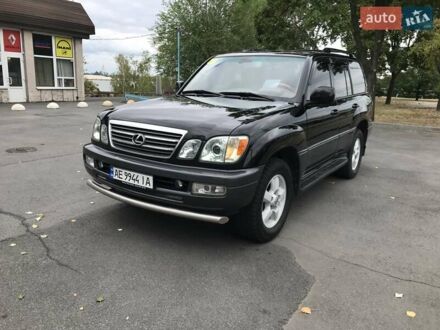 Лексус ЛХ 2005 в Днепре (Днепропетровске) на Automoto.ua Черный Лексус ЛХ, объемом двигателя 4.66 л и пробегом 280 тыс. км за 16800 $, фото 1 на Automoto.ua