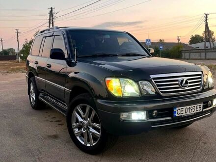 Чорний Лексус ЛХ, об'ємом двигуна 4.7 л та пробігом 207 тис. км за 16800 $, фото 1 на Automoto.ua