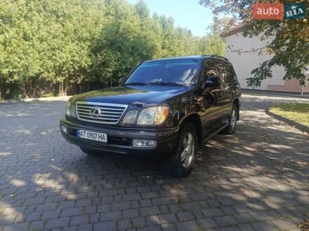 Чорний Лексус ЛХ, об'ємом двигуна 4.66 л та пробігом 352 тис. км за 18400 $, фото 1 на Automoto.ua