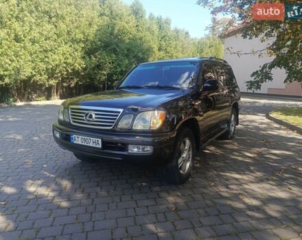 Черный Лексус ЛХ, объемом двигателя 4.66 л и пробегом 352 тыс. км за 18400 $, фото 1 на Automoto.ua