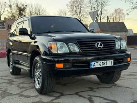 Чорний Лексус ЛХ, об'ємом двигуна 4.7 л та пробігом 270 тис. км за 13500 $, фото 1 на Automoto.ua