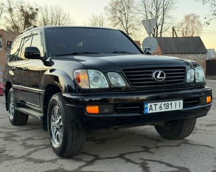 Черный Лексус ЛХ, объемом двигателя 4.7 л и пробегом 270 тыс. км за 13500 $, фото 1 на Automoto.ua