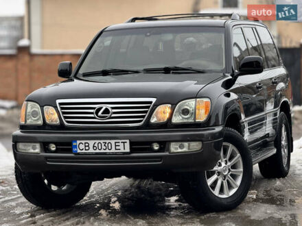 Черный Лексус ЛХ, объемом двигателя 4.7 л и пробегом 312 тыс. км за 14600 $, фото 1 на Automoto.ua
